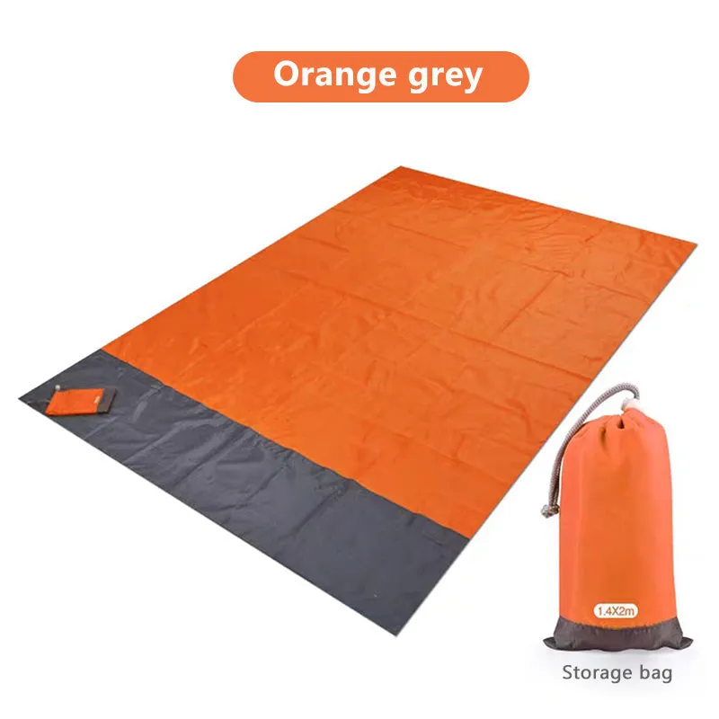 1.4*2m Camping Mat Waterproof Beach Blanket Outdoor Portable Picnic Ground Mat Mattress Outdoor  Camping Picnic Mat blanket