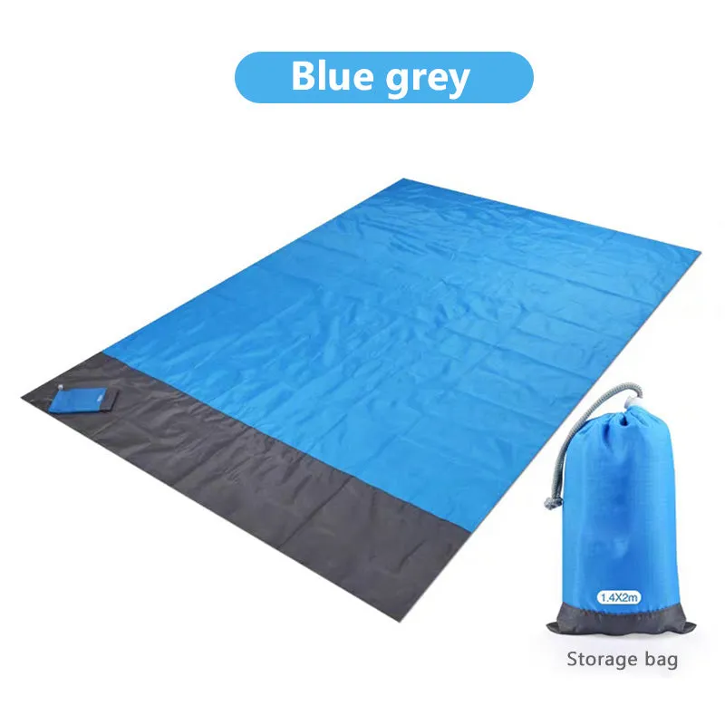 1.4*2m Camping Mat Waterproof Beach Blanket Outdoor Portable Picnic Ground Mat Mattress Outdoor  Camping Picnic Mat blanket