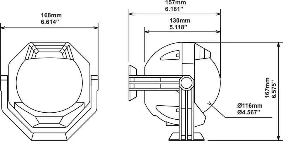 17293 - CONTEST 130 COMPASS - BRACKET MOUNT - BLACK COMPASS WITH RED CARD - PLASTIMO