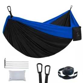 300*200cm Portable Camping Parachute Hammock Survival Garden Outdoor Furniture Leisure Sleeping Hamaca Travel Double Hanging Bed