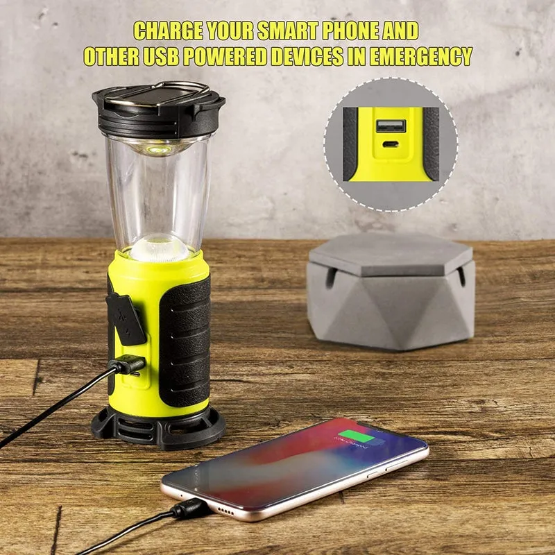 800 Lumens Rechargeable Flashlight With Lantern