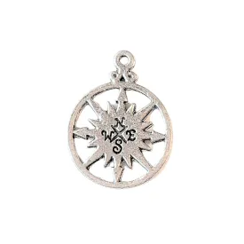 Compass Charm Pendant