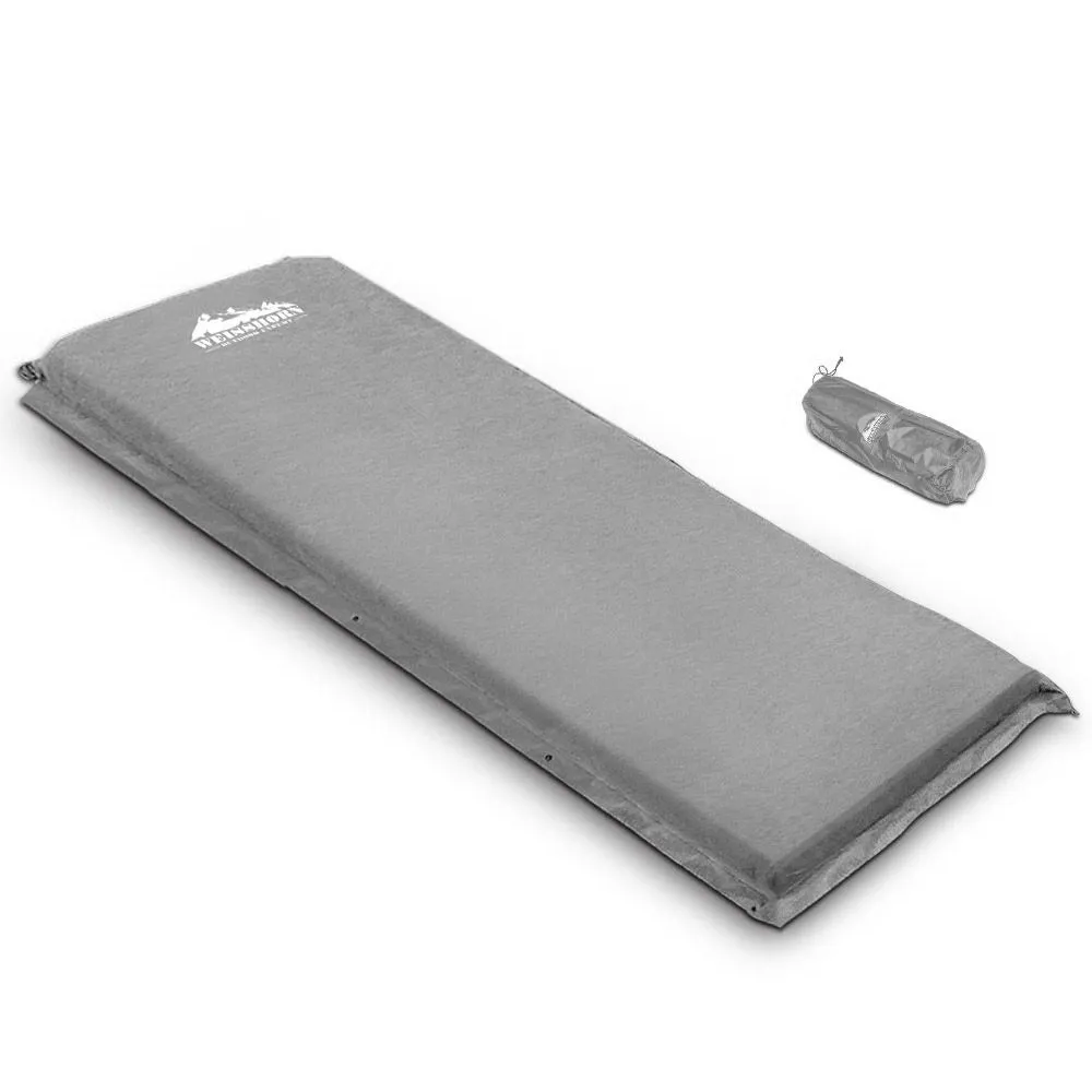 Durable 9.5cm Self Inflating Camping Mattress Single – Weisshorn