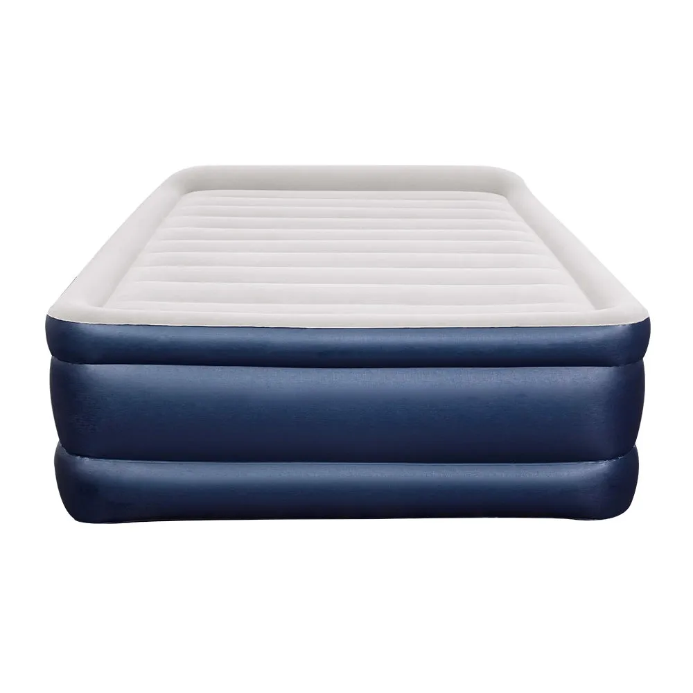 Durable Queen Inflatable Air Mattress with Built-in Pump Bestway