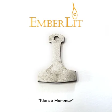 Emberlit Flint and Steel - Norse Hammer