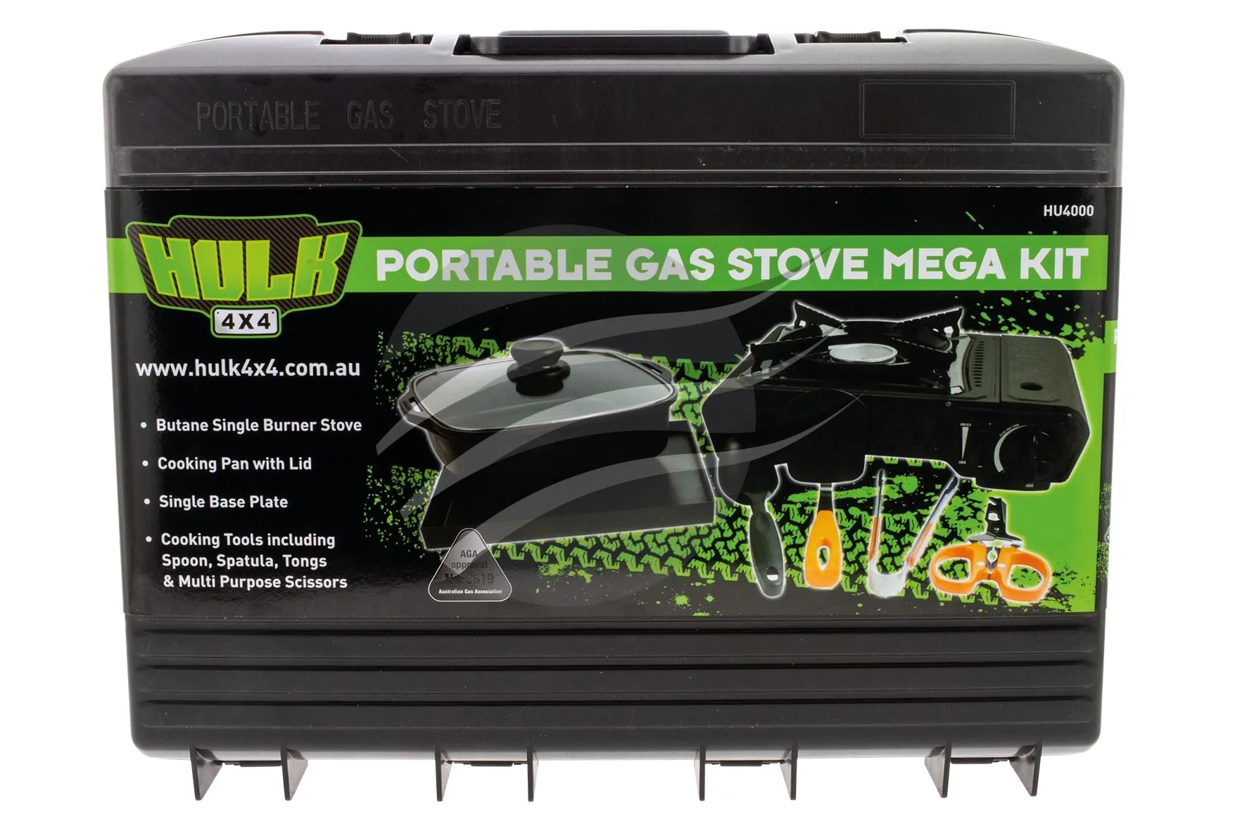 HULK 4X4 PORTABLE GAS STOVE MEGA KIT