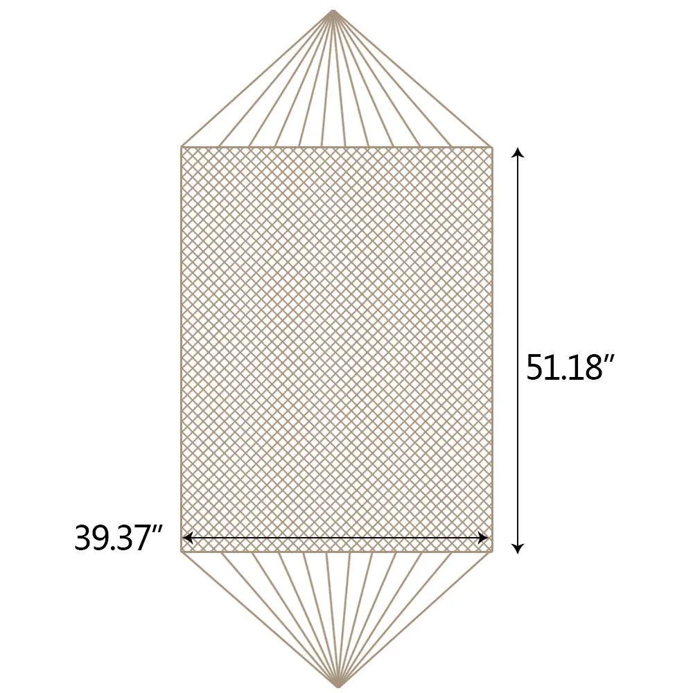 Indoor & Outdoor Hammock Cotton Camping Swing - AKKAPEARY