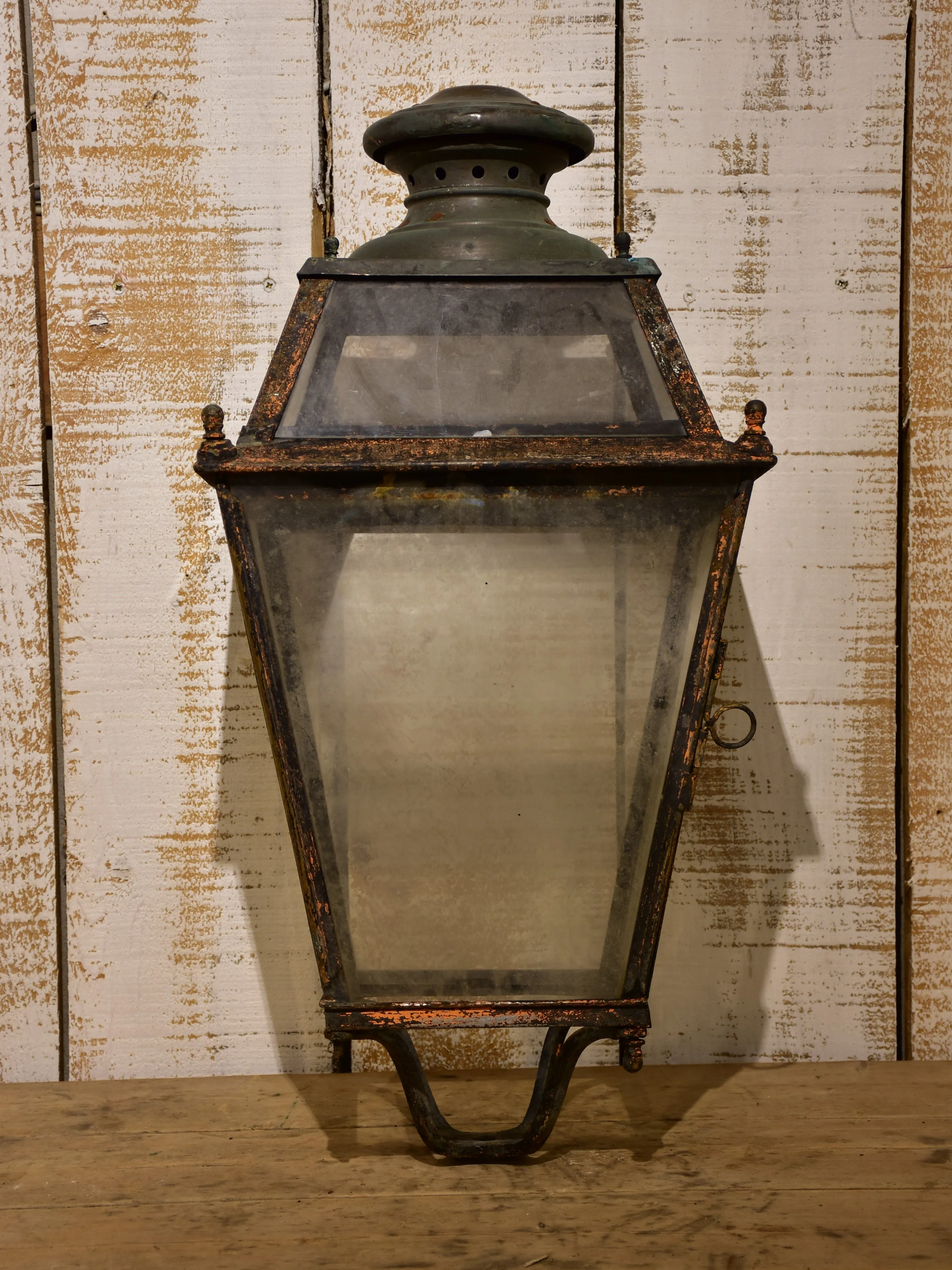 Large antique French lantern