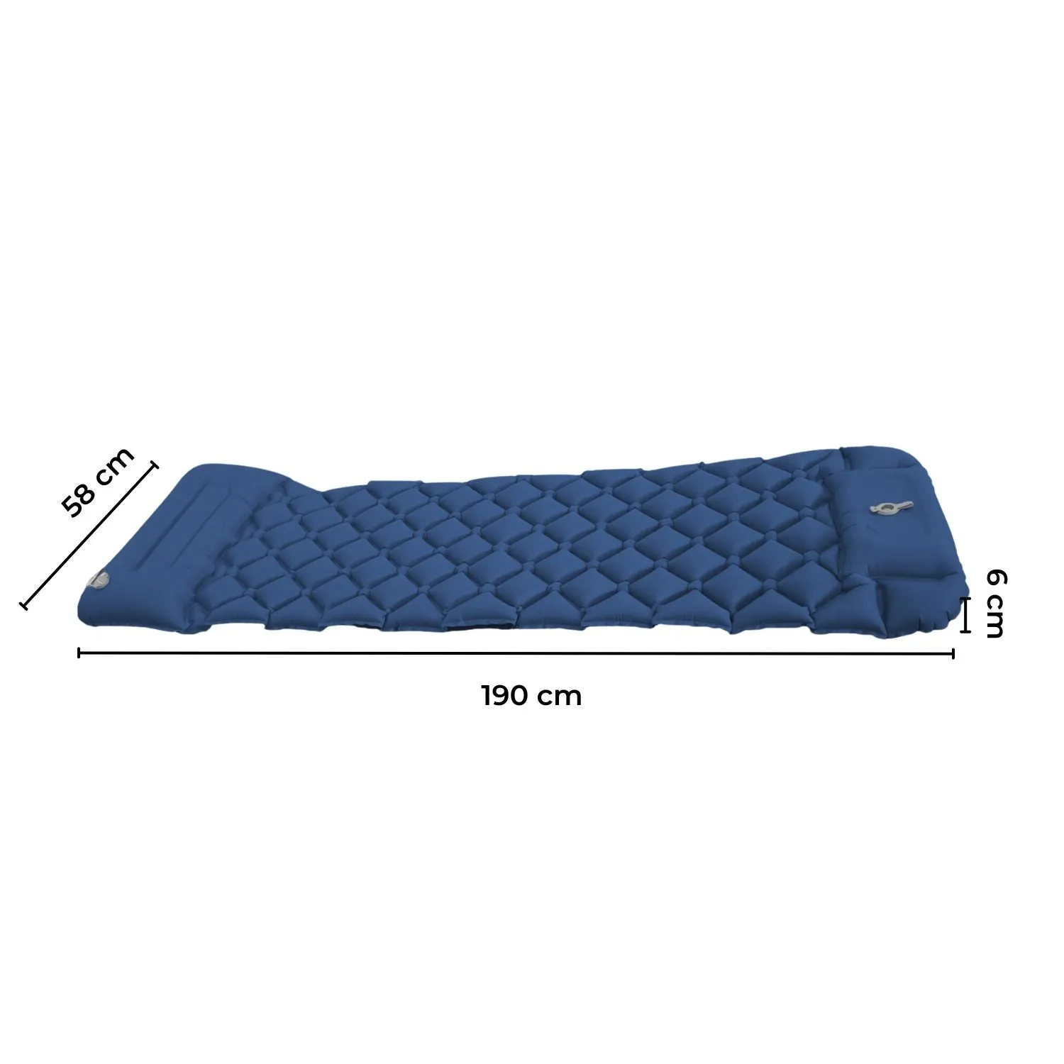 Leak-Proof Inflatable Camping Sleeping Pad with Pillow - KILIROO