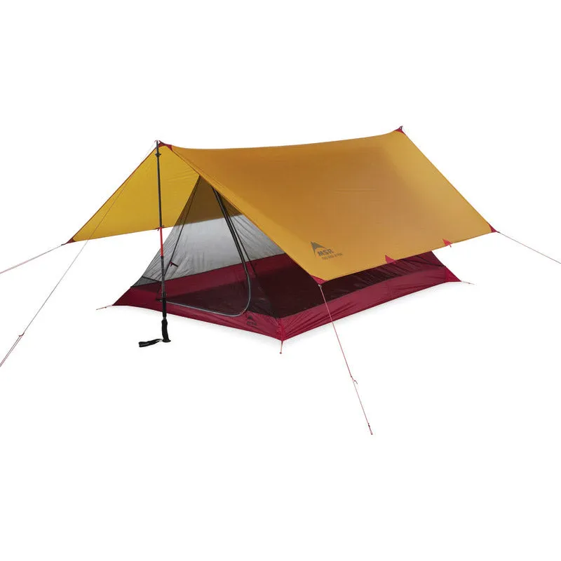 MSR Thru-Hiker Mesh House 3 Trekking Pole Shelter