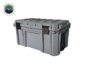 Overland Vehicle Systems D.B.S.  - Dark Grey 95 QT Dry Box with Wheels, Drain, and Bottle Opener | Universal