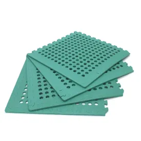 OZtrail Foam Floor Mats - Green - Pack of 4