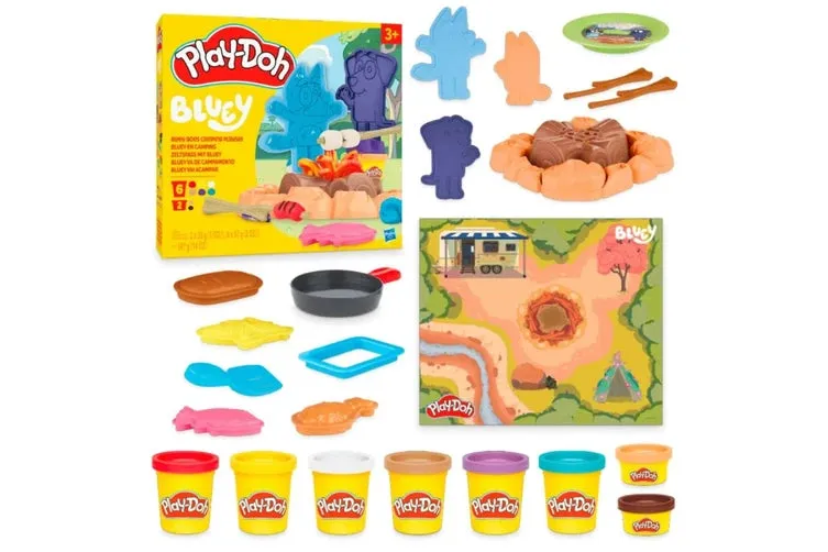 Play-doh Bluey Goes Camping Playset