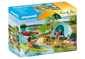 Playmobil Family Fun - Campsite with Campfire (714