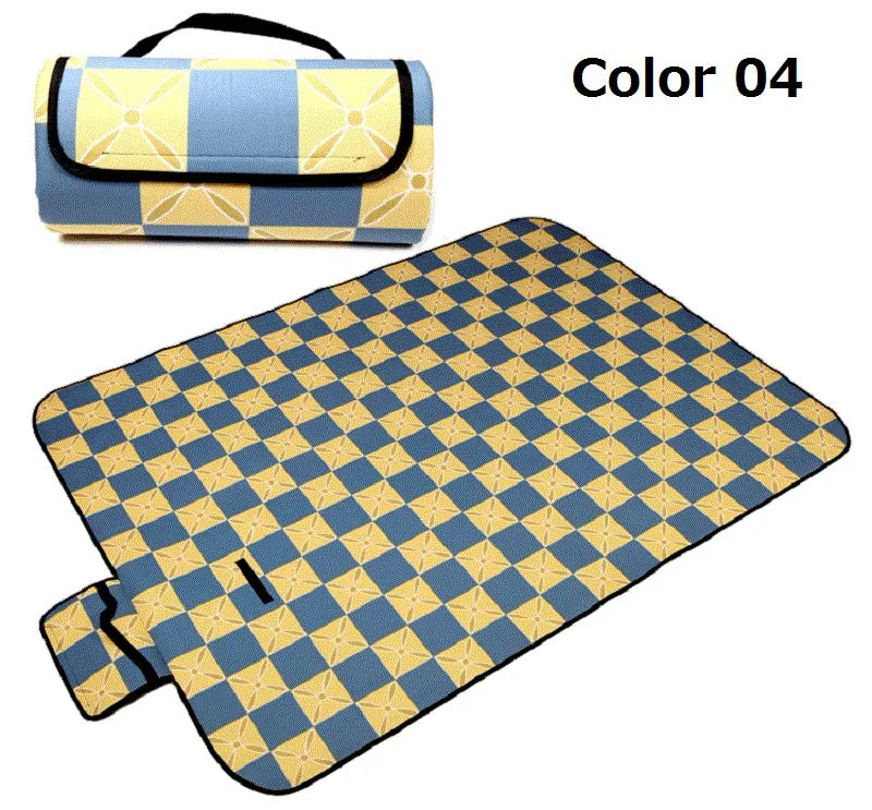 Portable Folding Picnic Mat Outdoor Camping Mat Nation Style Printed Thicken Moisture-proof Pad Beach Blanket Baby Tourist Mat