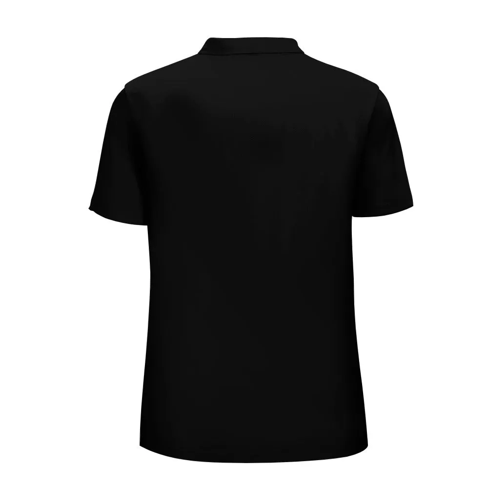 Qreatrz Black Polo straight shirt