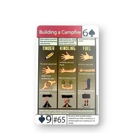 Tip Card #65 Building a Campfire