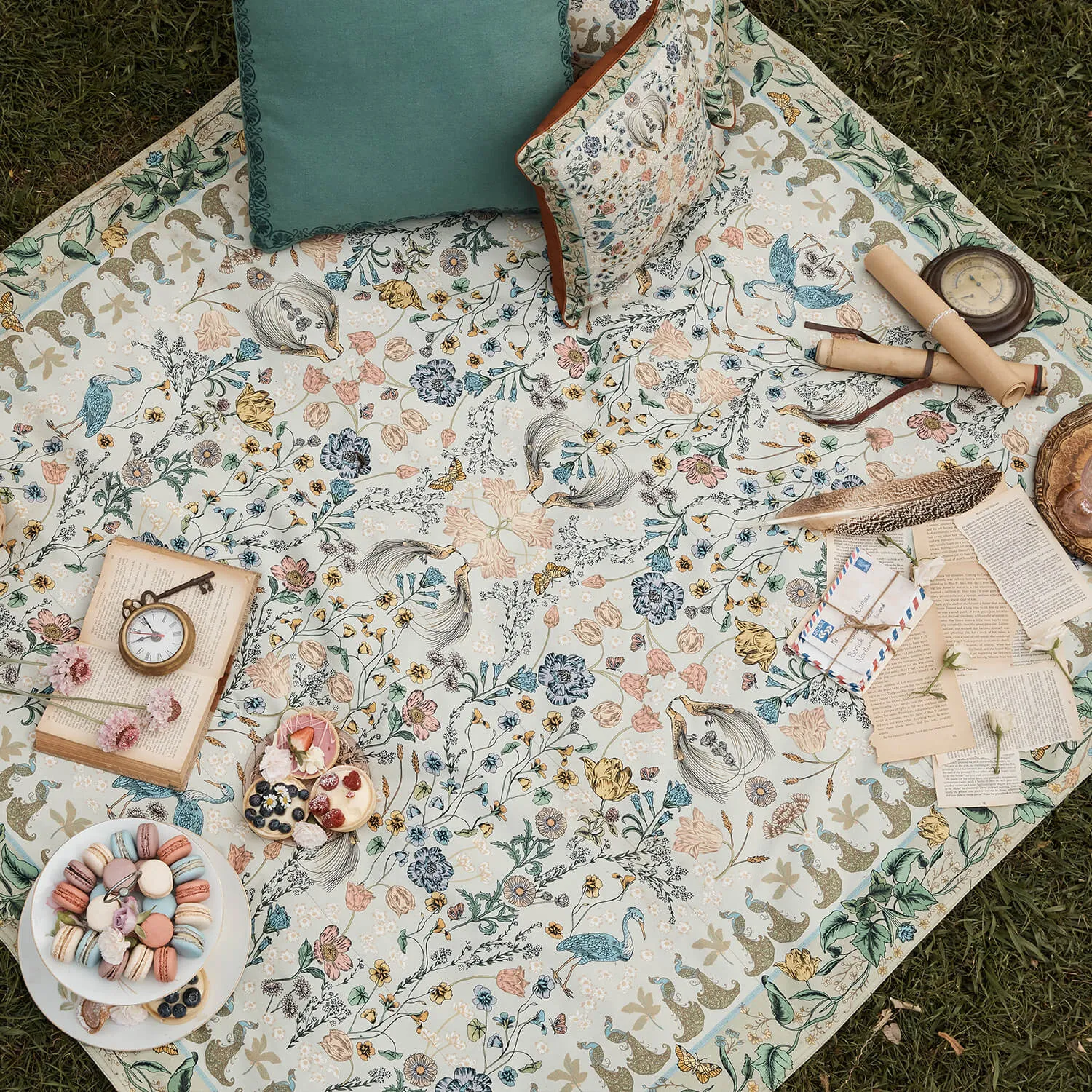 Wonderland Picnic Blanket